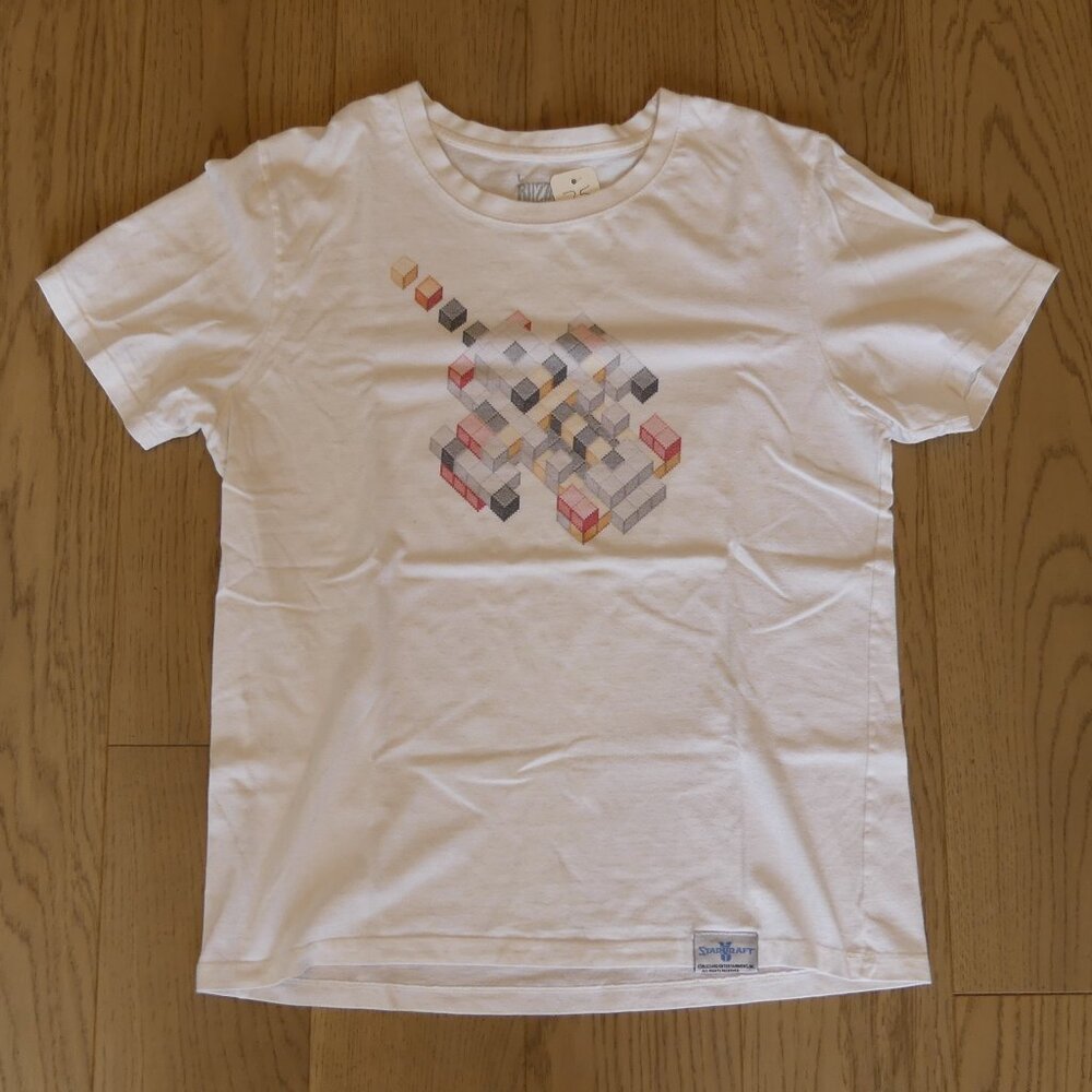 Rare Blizzard 2011 "Maki Matrix" Sushi Graphic Tee 2011 Large White T-Shirt